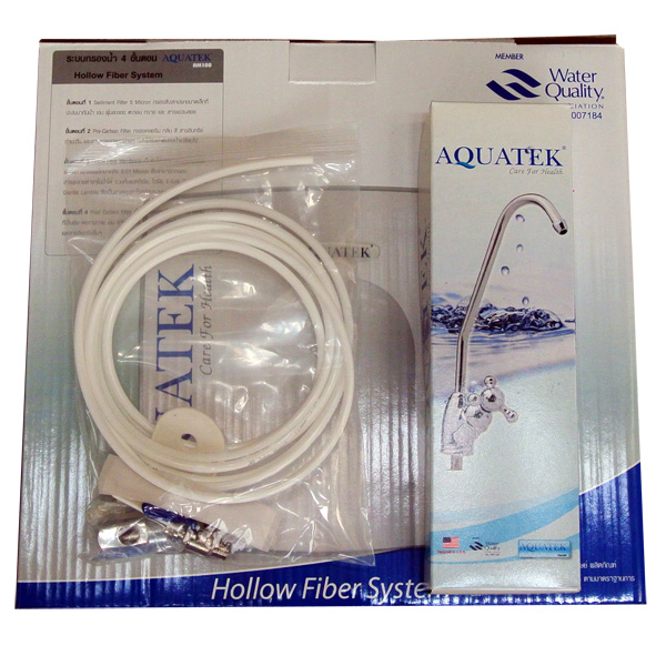 เครื่องกรองน้ำaquatek 4 stages uf